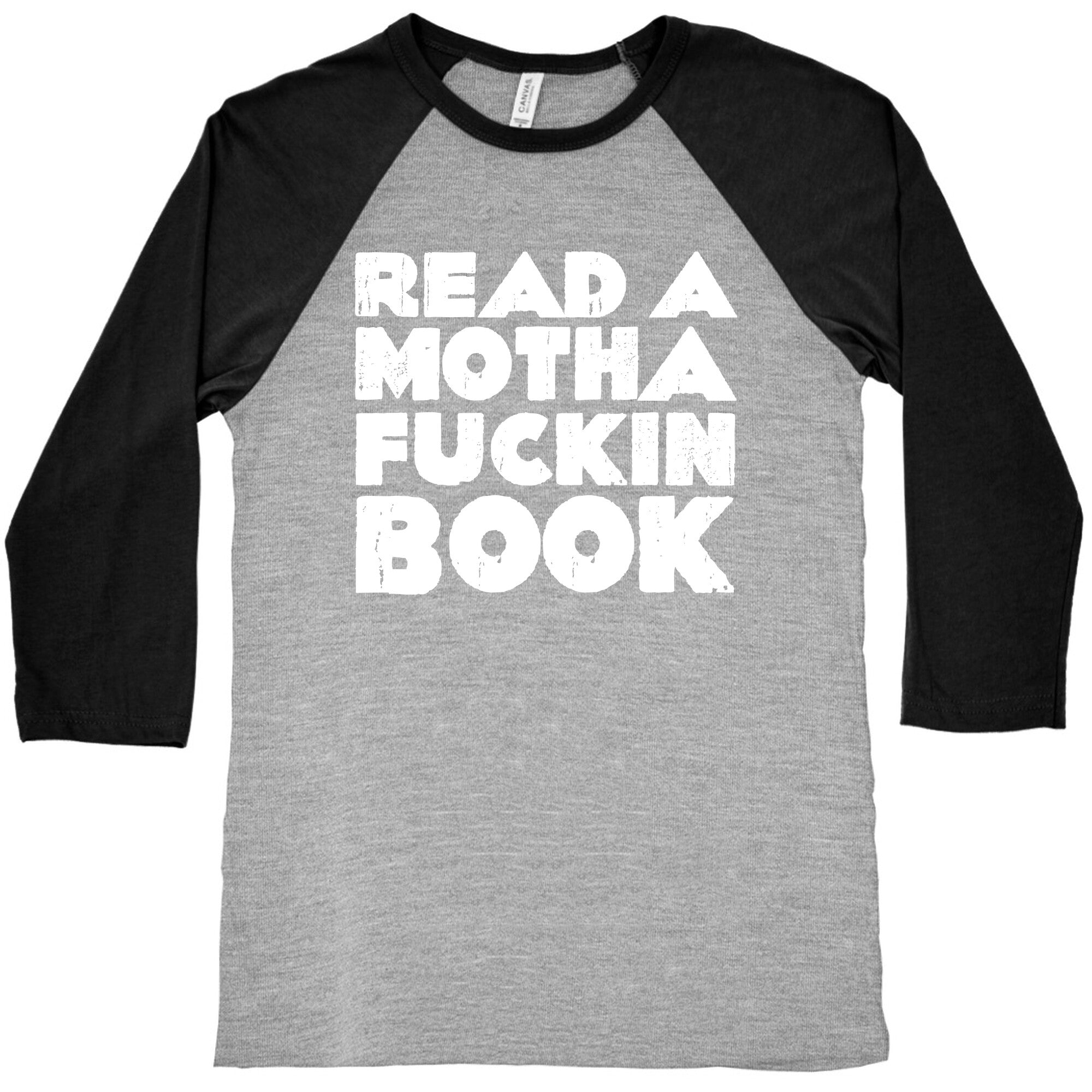 Read a Mother Fucking Book Baseball Tee